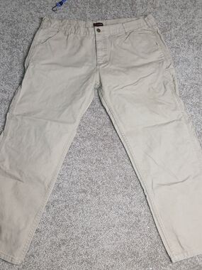 Wolverine Carpenter Pants for Men - Beige - 100% Cotton - Size 42x32